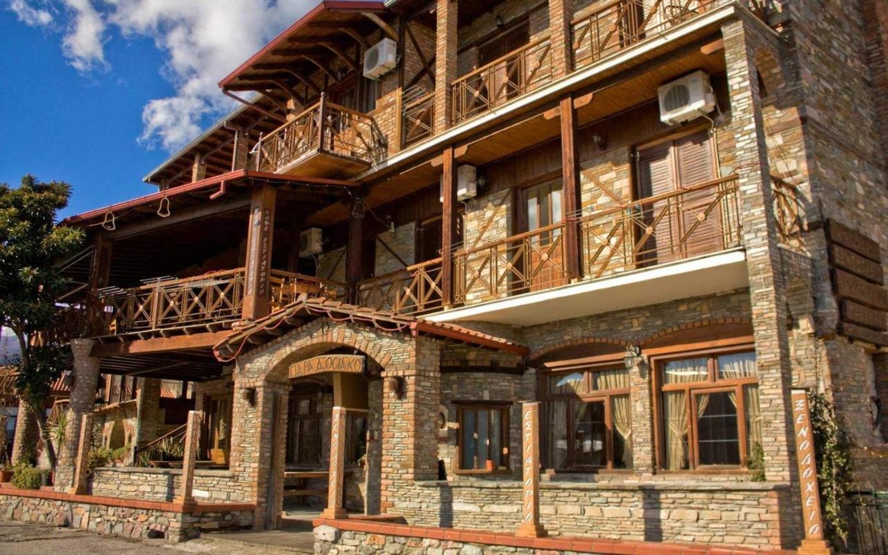 Hotel Παραδοσιακο Като-Лутракі Екстер'єр фото